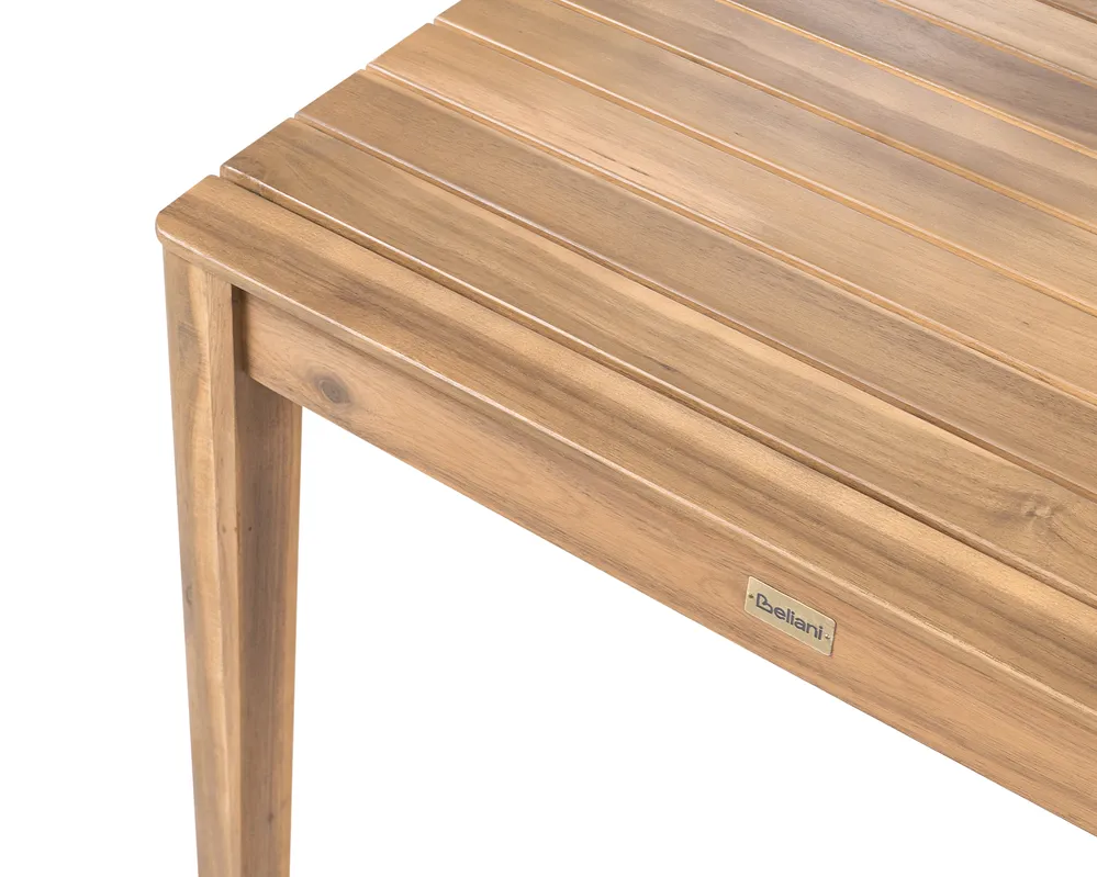 Bistro Table CHIOGGIA 70 cm 70 cm Certified Acacia Wood Light Brown_1038432