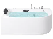 Massagebadkar SAYULA 1700 x 800 mm Vit Högervänd_1029486
