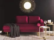Divaani oikea MIRAMAS Sametti Tummanpunainen_761933