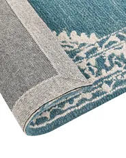 Rug GEVAS Blue 200 x 200 cm Wool_836866