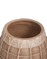 Elevated Plant Pot DARMERA 30 cm Light Brown_937325
