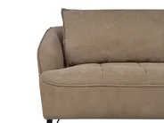 Sofa 3 Seater HOBRO Fabric Brown_949702