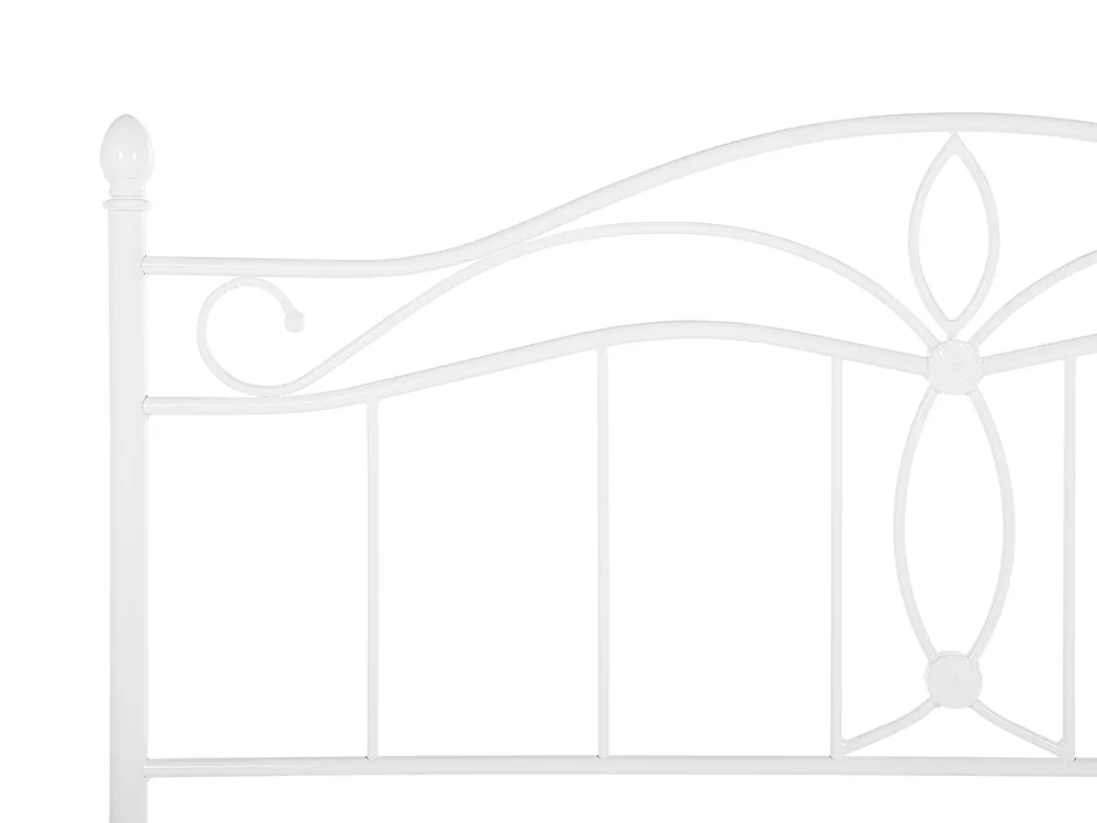 Bed Metal ANTLIA 140 x 200 cm (EU Double) White_806595