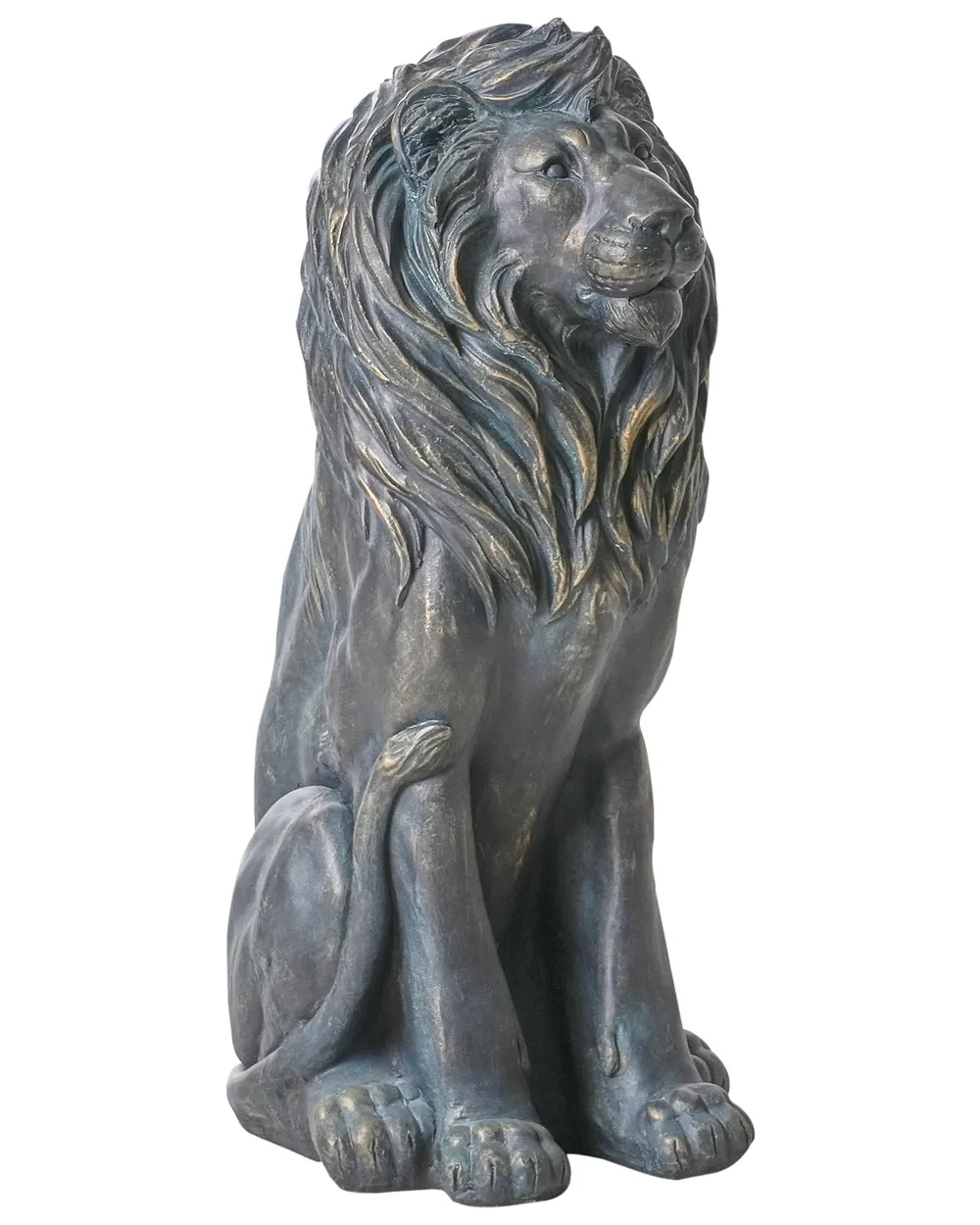 Garden Statue DAKAR Lion Brown