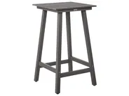 Trädgårdsbarbord ADIRONDACK 60 cm 59 cm Syntetiskt material Mörkgrå_938508