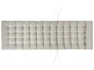 Pute til solseng CESANA PREMIUM 192 x 56 cm Gråbrun_988066