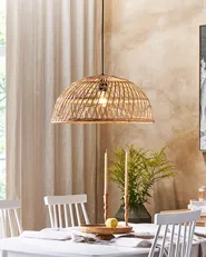 Pendant Lamp RAVINE Rattan Natural_827271