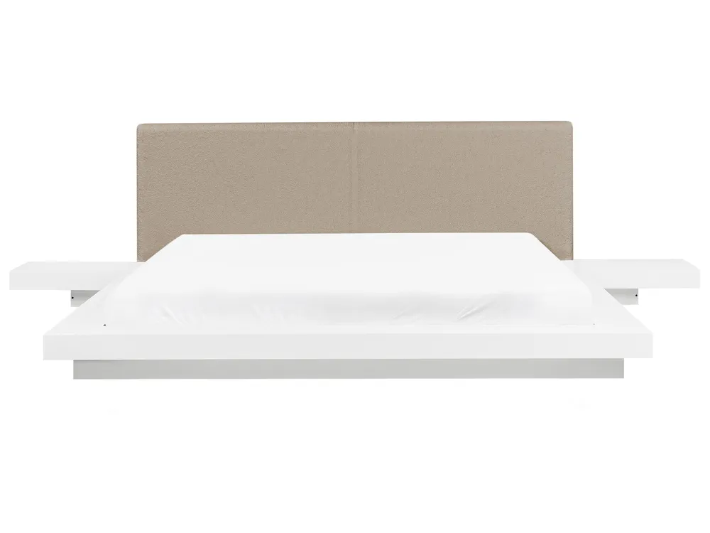 Waterbed Boucle ZEN 180 x 200 cm (EU Super King) White_1080207