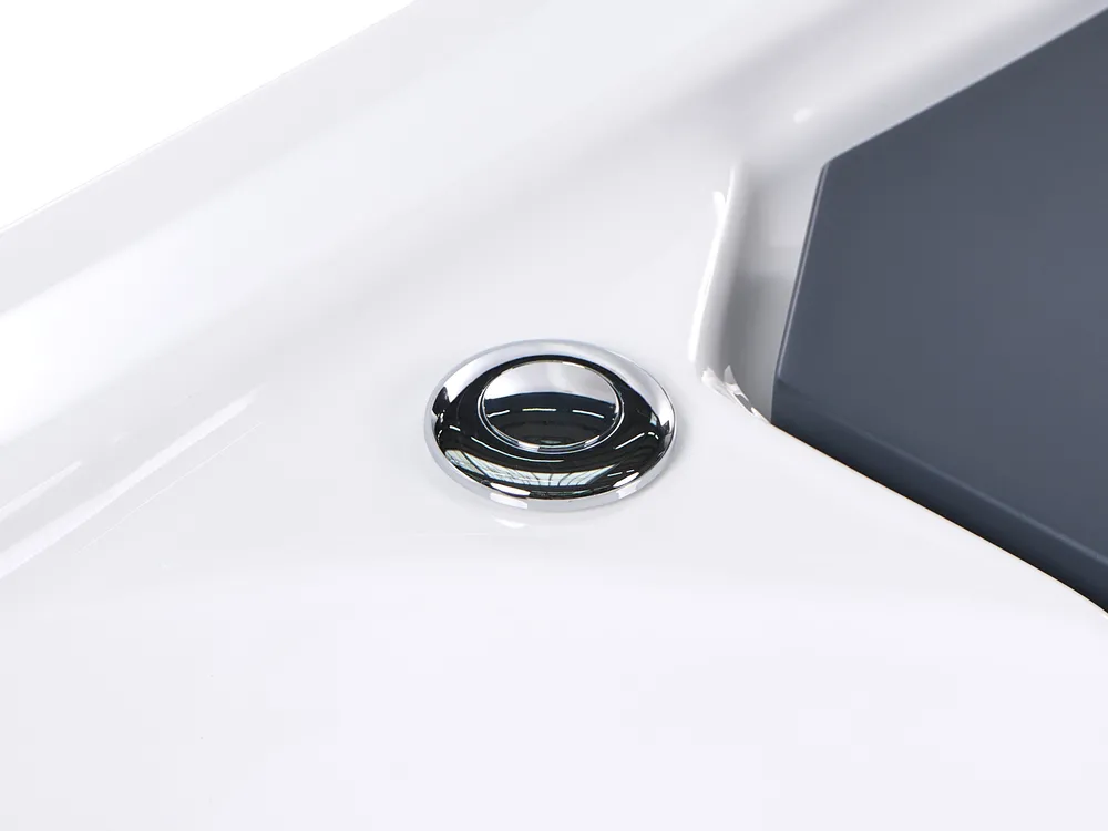 Corner Hot Tub with LED CUYABENO 2110 x 1500 mm White_1033731
