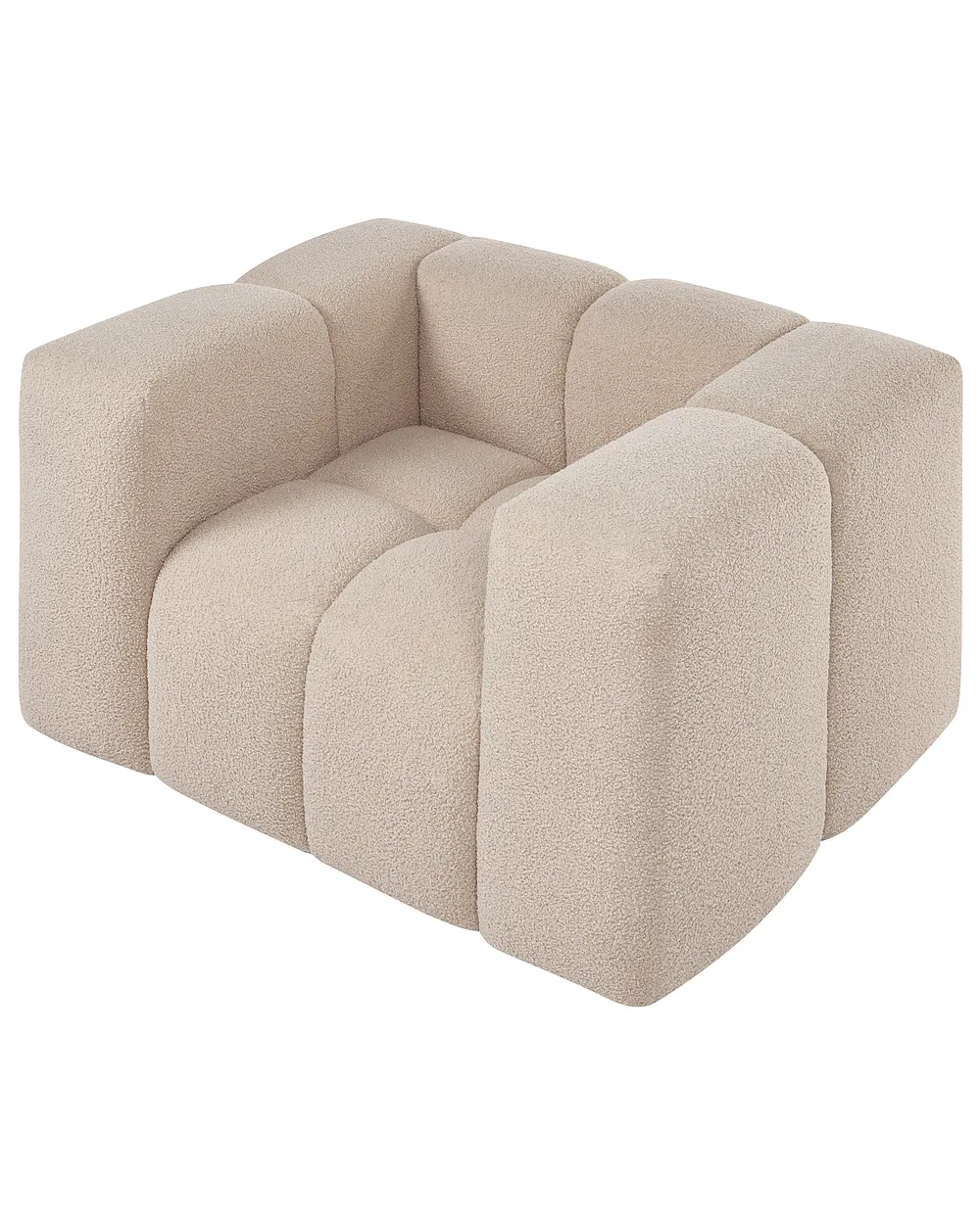 Lenestol ANTOLA Bouclé Beige_1161546