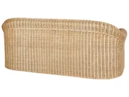 Garden Sofa 3 Seater LIVADEIA Rattan Natural_920128
