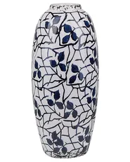 Blomvas MUTILENE 25 cm Stengods Vit_810764