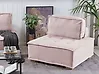 1-Seat Section TIBRO Fabric Pink