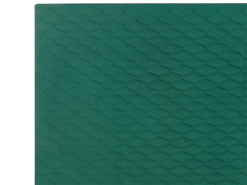 Säng med lamellram Sammet BAYONNE 180 x 200 cm Grön_870904
