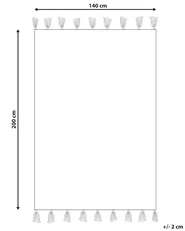 Lastenhuoneen matto ZAYSAN Vihreä 140 x 200 cm Puuvilla_907031
