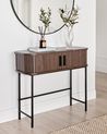Console Table BRADLEY Dark Brown
