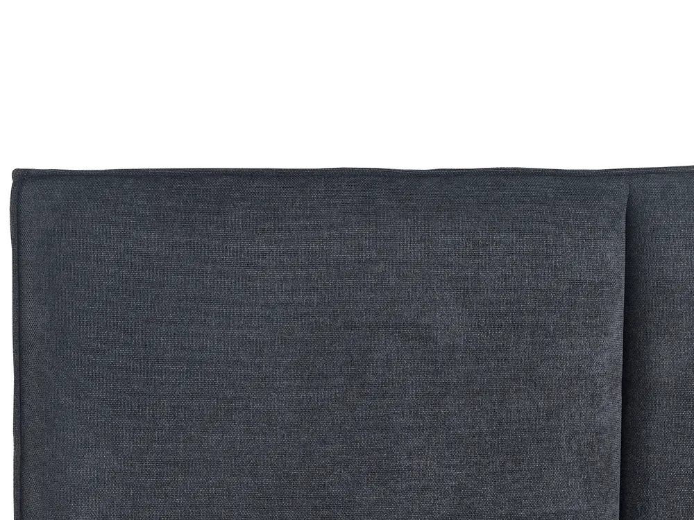 Bed Fabric IZERNORE 140 x 200 cm (EU Double) Dark Grey_863256