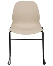 Set of 4 Conference Chairs PANORA Beige_873629