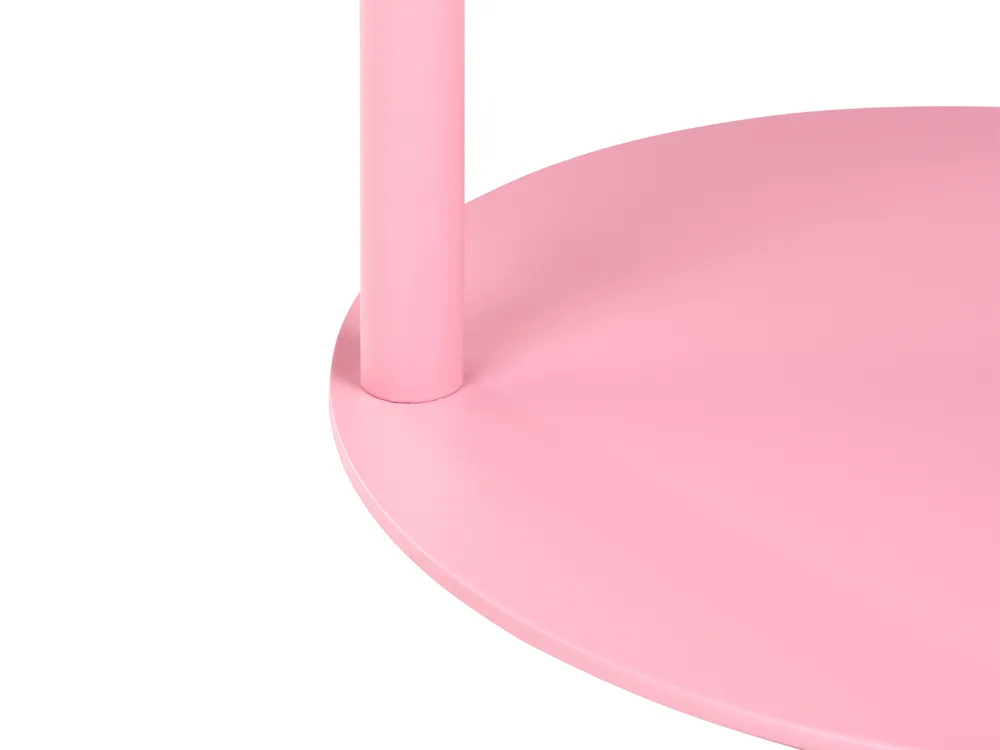 Side Table KENSICO Metal Pink_1150344