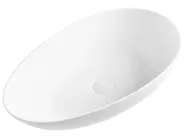 Countertop Basin SAUZAL 600 x 350 mm White_1098827