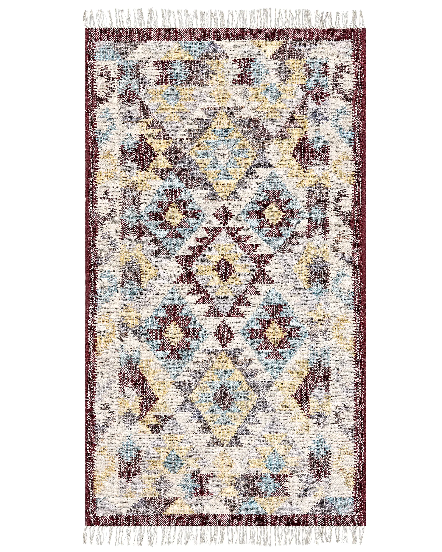 Teppe FENER Flerfarget 80 x 150 cm Jute_852674