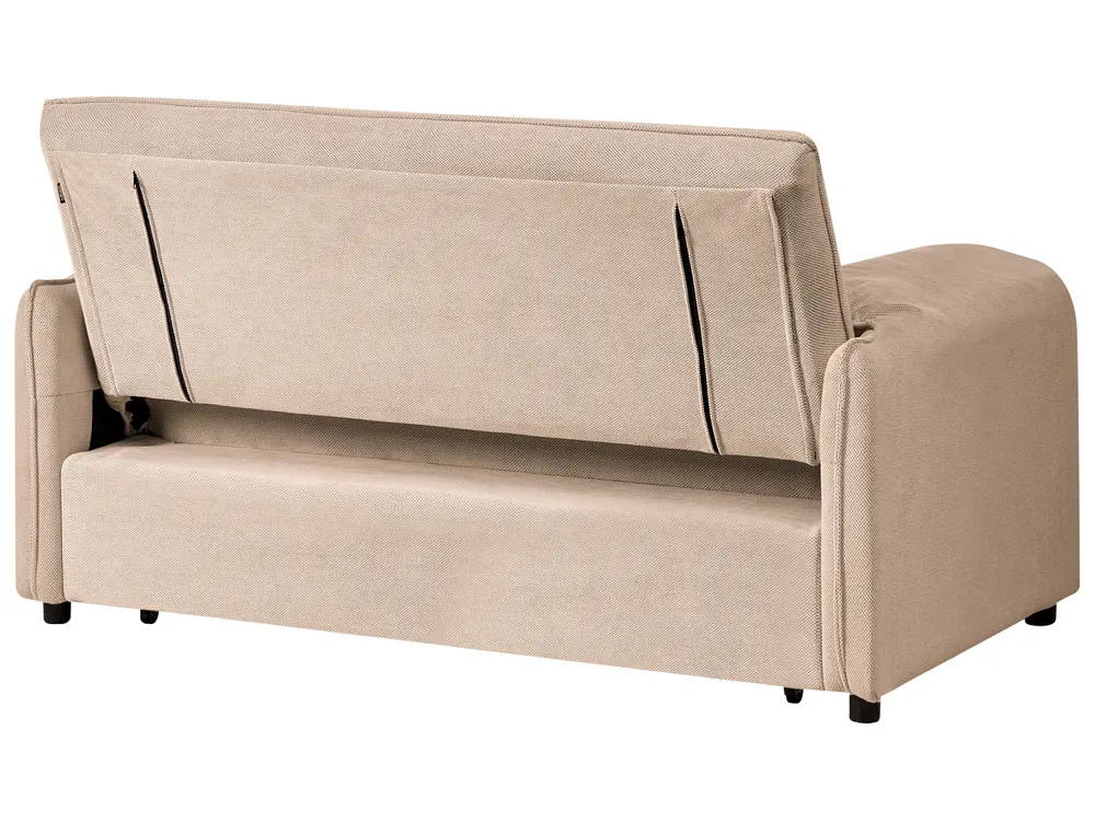 Sofa Bed HORMA Fabric Light Brown_1030100