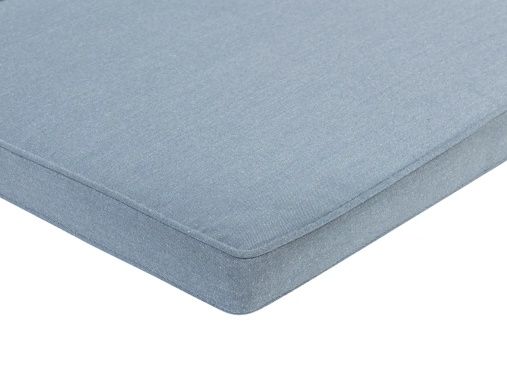 Set of 8 Garden Chair Cushions SASSARI 46 x 46 cm Blue_745862
