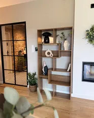 6 Tier Bookcase CHATEH 180 cm Brown_1153901