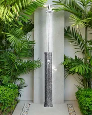 Freestanding Outdoor Solar Shower JUANILLO Black_974232
