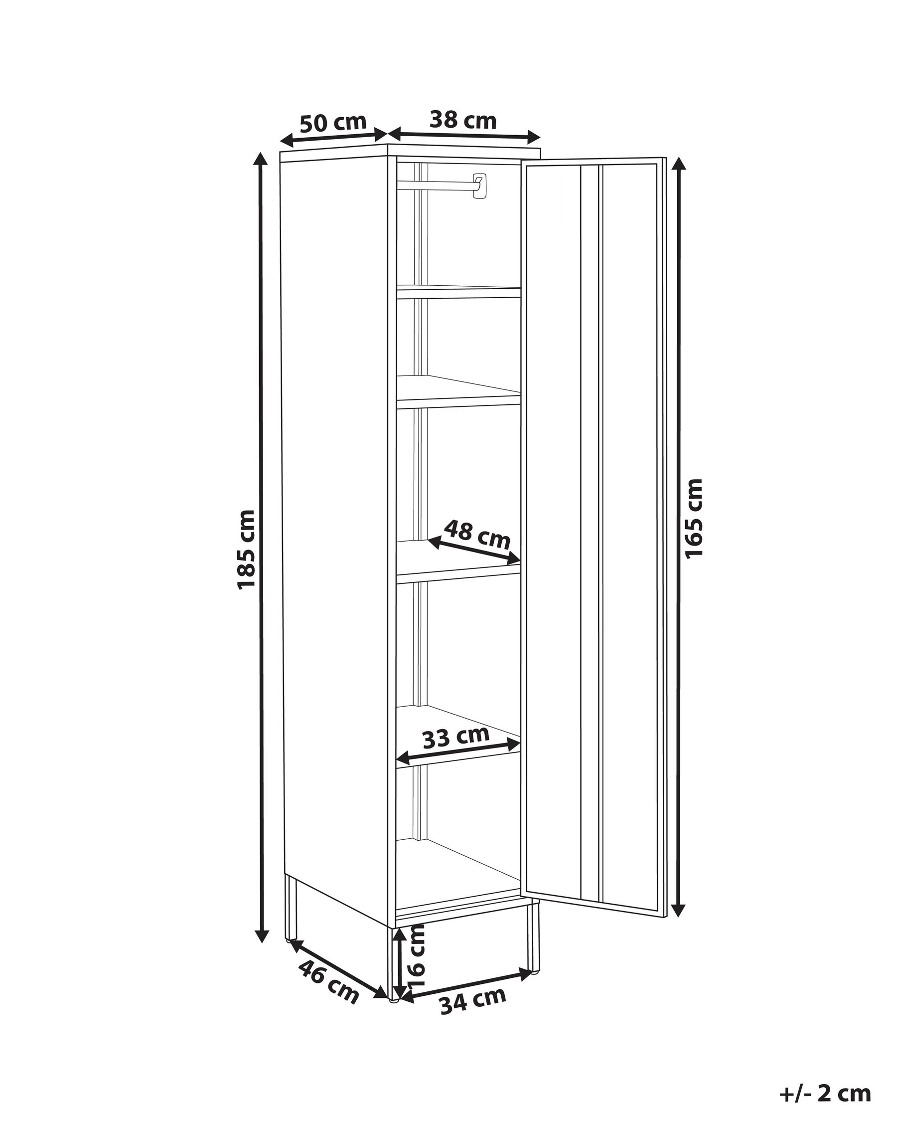 Storage Unit FROME Metal White_1017195