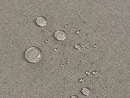 Trädgårdshörnsoffa med bord 5-sits FIVIZZANO Akaciaträ Beige_1159280
