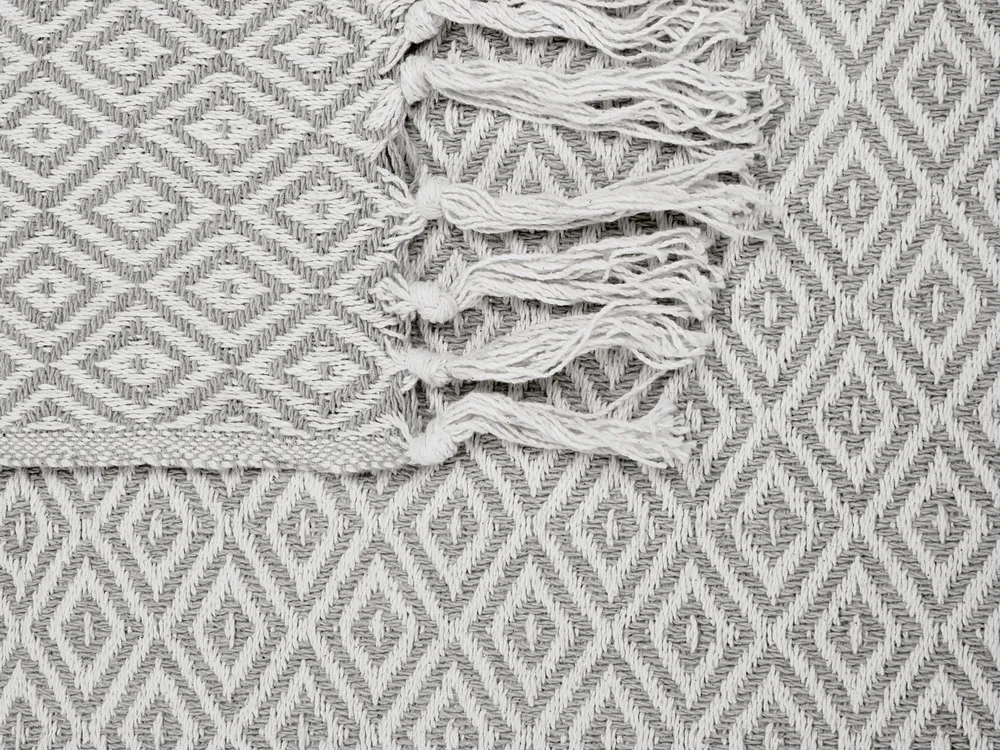 Blanket MITYAL Cotton 125 x 150 cm Taupe_861251