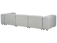 Modular Sofa 3 Seater ARDAL Fabric Light Grey_949522