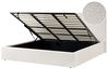 Ottoman Bed VION Boucle Off-White 180 x 200 cm (EU Super King)