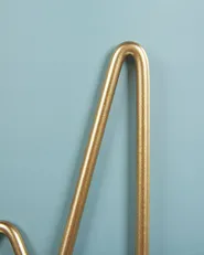 Upphöjd växtkruka KALANDRA 19 cm Metall Ljusblå_804746
