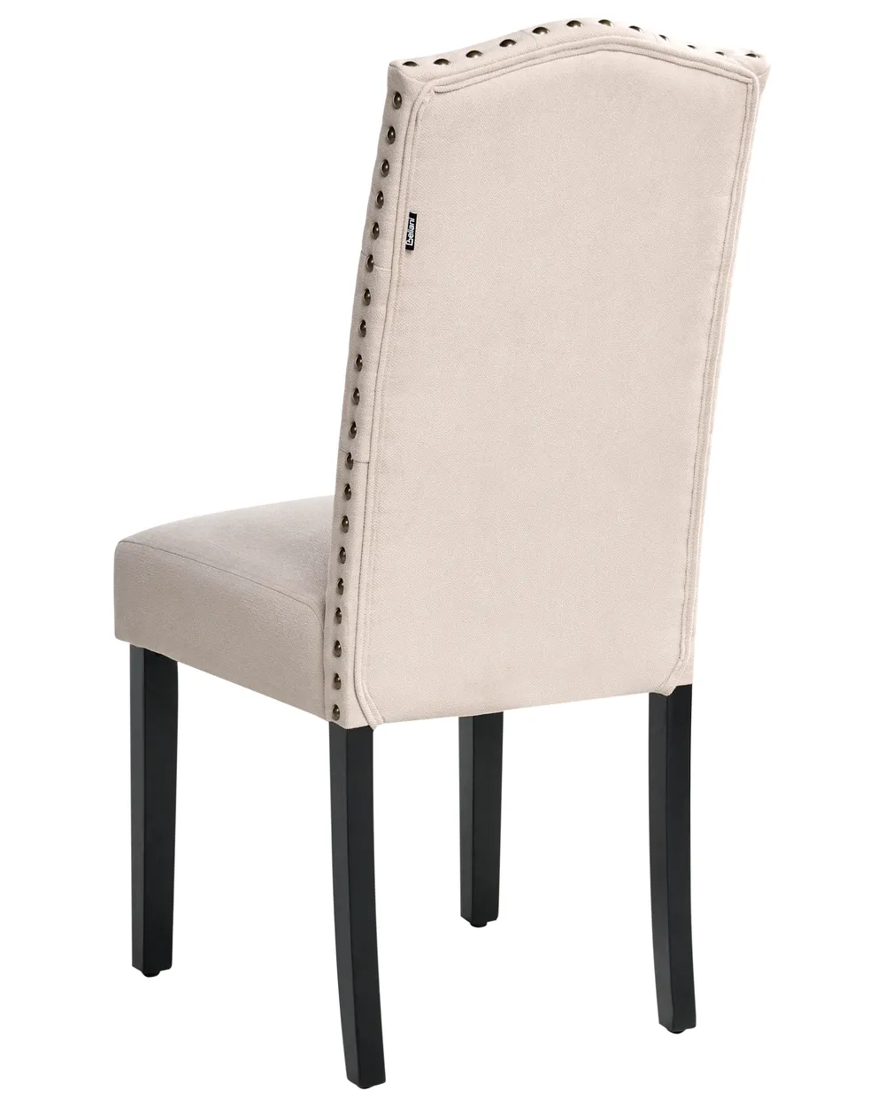 Ruokatuolisetti 2 kpl SHIRLEY kangas Vaaleanbeige_781782