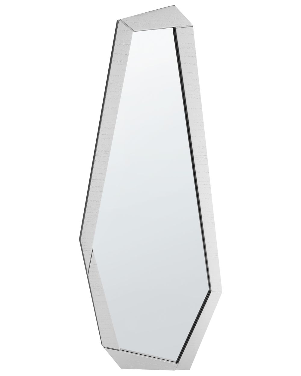 Väggspegel CHANU 44 cm 104 cm Silver