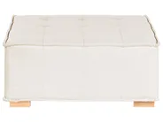 Modular Corner Sofa 5 Seater TIBRO Fabric Off-White Right Hand_1058192