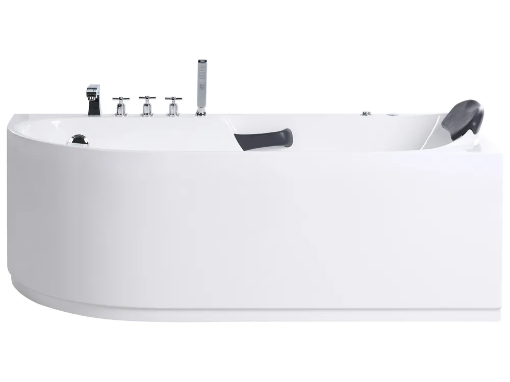 Massagebadkar SAYULA 1700 x 800 mm Vit Vänstervänd_1029508