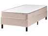 Kontinentalsäng utan huvudgavel COUNTESS 90 x 200 cm Beige