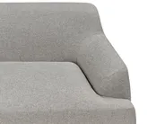 Sofa 3 Seater SOSJO Fabric Light Grey_940853