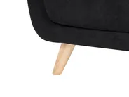Sofa 2 Seater HABO Fabric Black_1085485