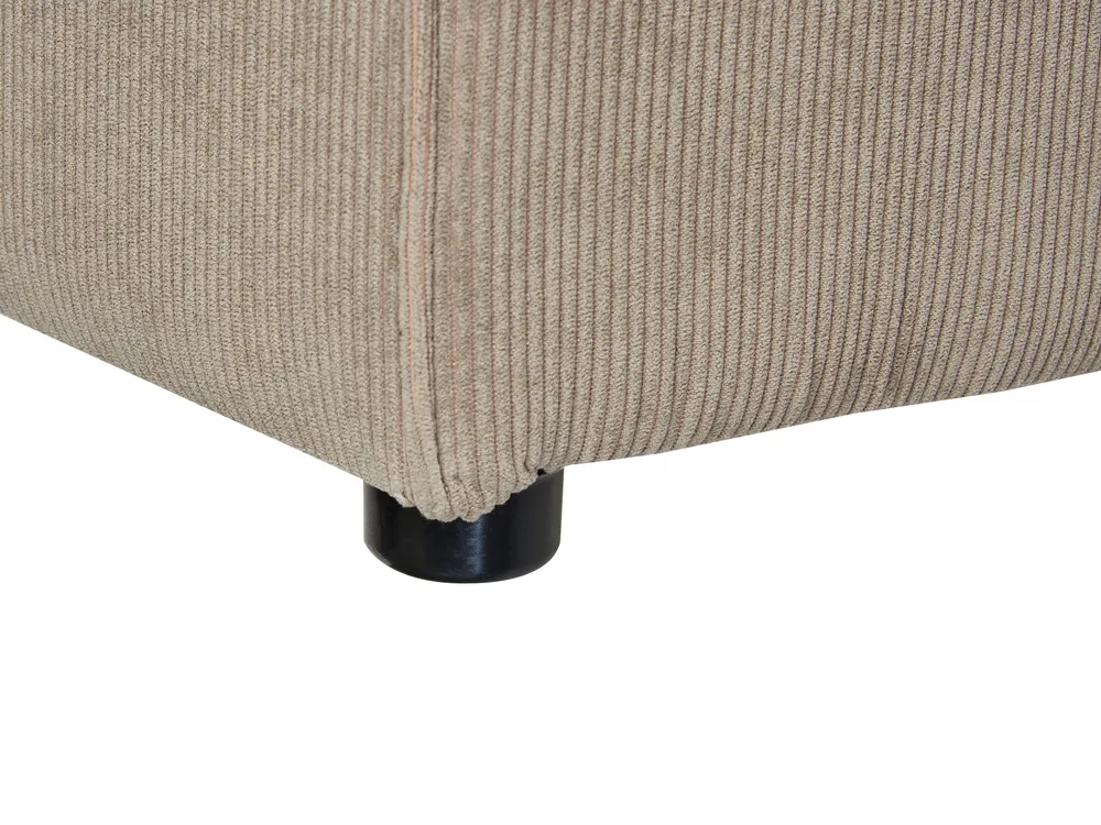 Modular Sofa 2 Seater LEMVIG Corduroy Taupe_875301