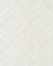 Rug KEVIREL Off-White 160 x 160 cm_1124522