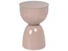 Side Table CANYON Metal Light Beige