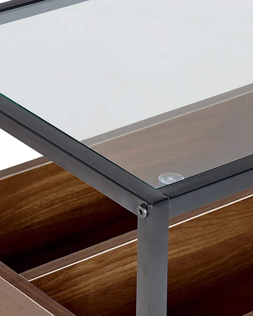 Console Table WACO Tempered Glass Black_825578