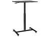 Manuellt justerbart laptopstativ ACADEMIA 65 cm x 48 cm Svart