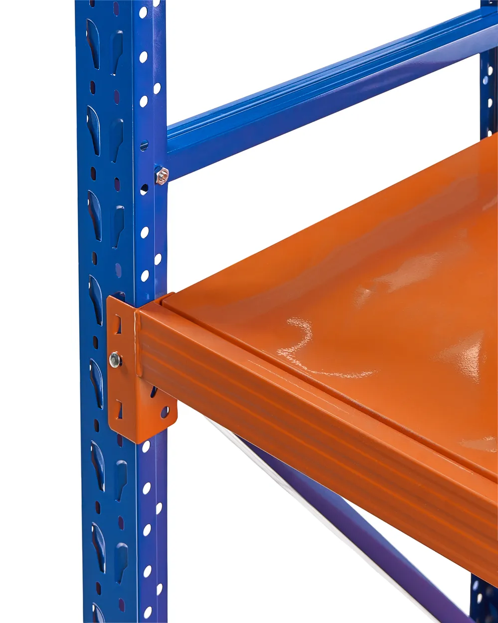 Garage Shelving FIUGGI 150 cm 200 cm Metal Orange_1011185