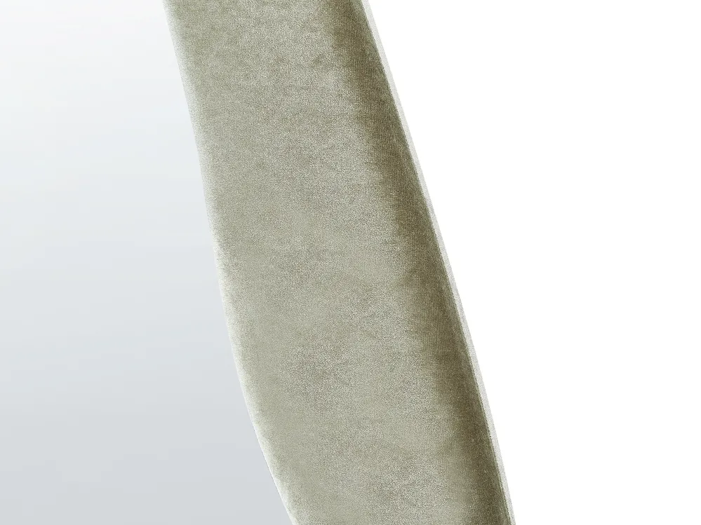 Wall Mirror REIGNY 57 cm 160 cm Velvet Olive Green_891902
