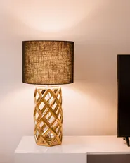 Table Lamp SELJA Ceramic Gold_731893